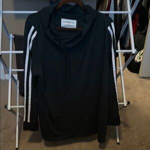 White and Green shirt with Long Sleeves